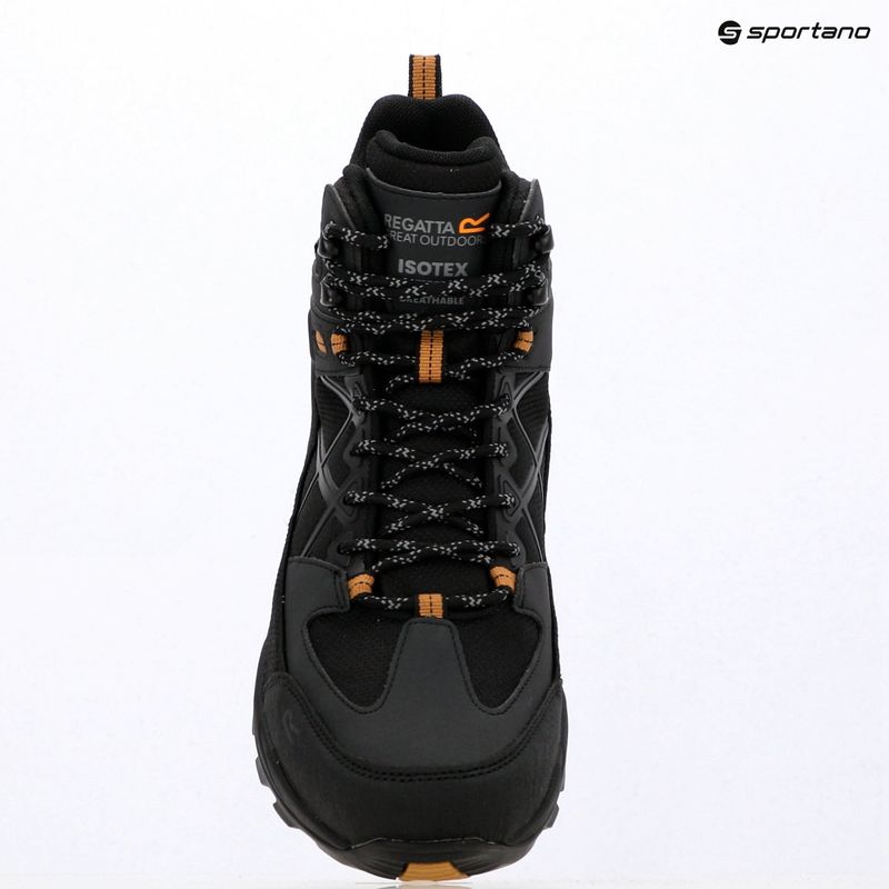 Férfi túracipők REGATTA Samaris III black/ash/wood 18