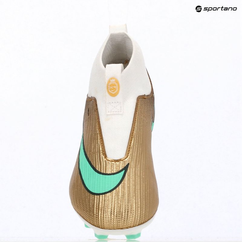Gyermek focicipők Nike Jr. Mercurial Superfly 11 Academy "Kylian Mbappé" metallic gold/green glow 16