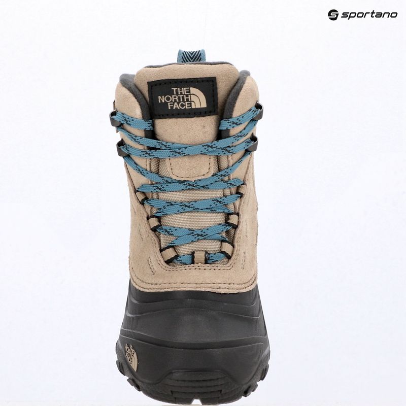 Gyerek hótaposó The North Face Chilkat V Lace Wp timeless taupe/pale teal 15