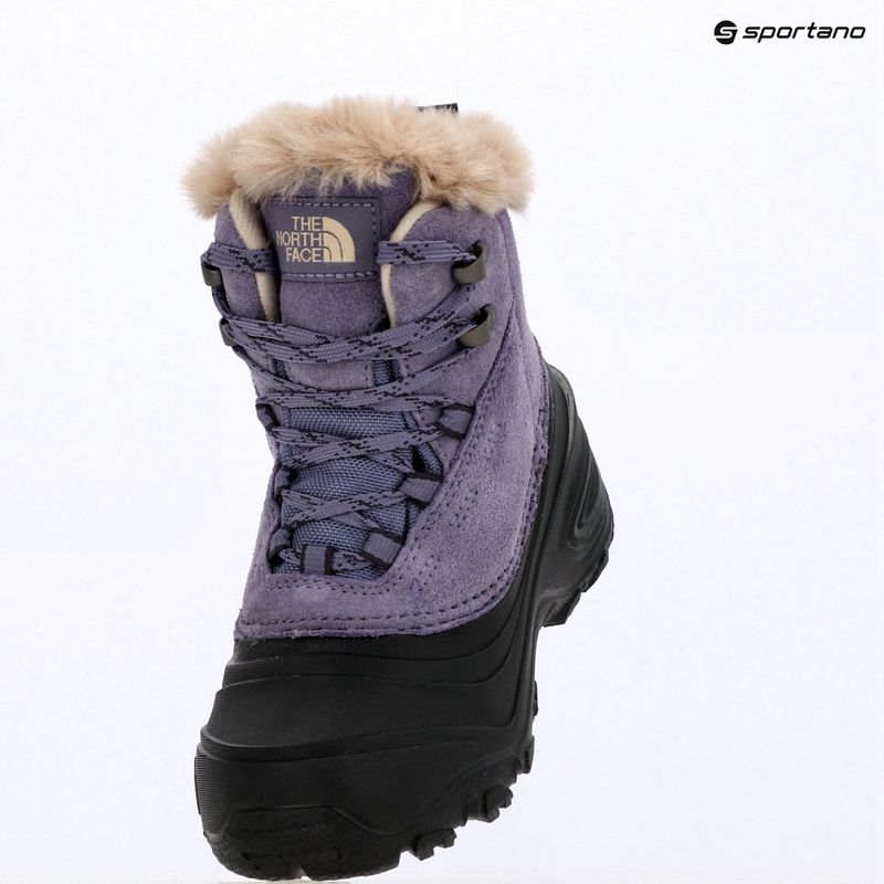 Gyerek hótaposó The North Face Shellista V Lace Wp grounded plum/endless dus 15