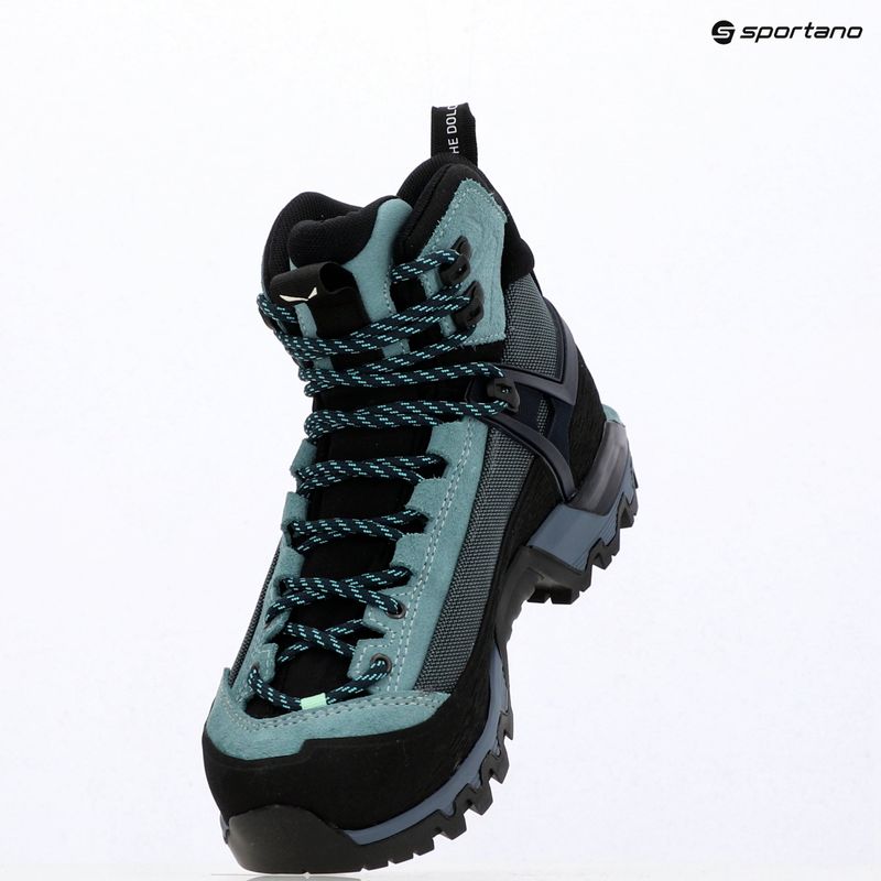 Női magashegyi cipő Salewa MTN Trainer 3 Tech Mid GTX willow/orion blue 16