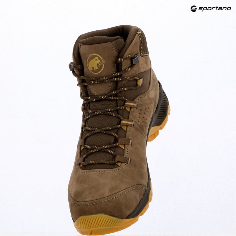 Kirándulócipők Mammut Mercury IV Mid GTX Men moor/amber green 18