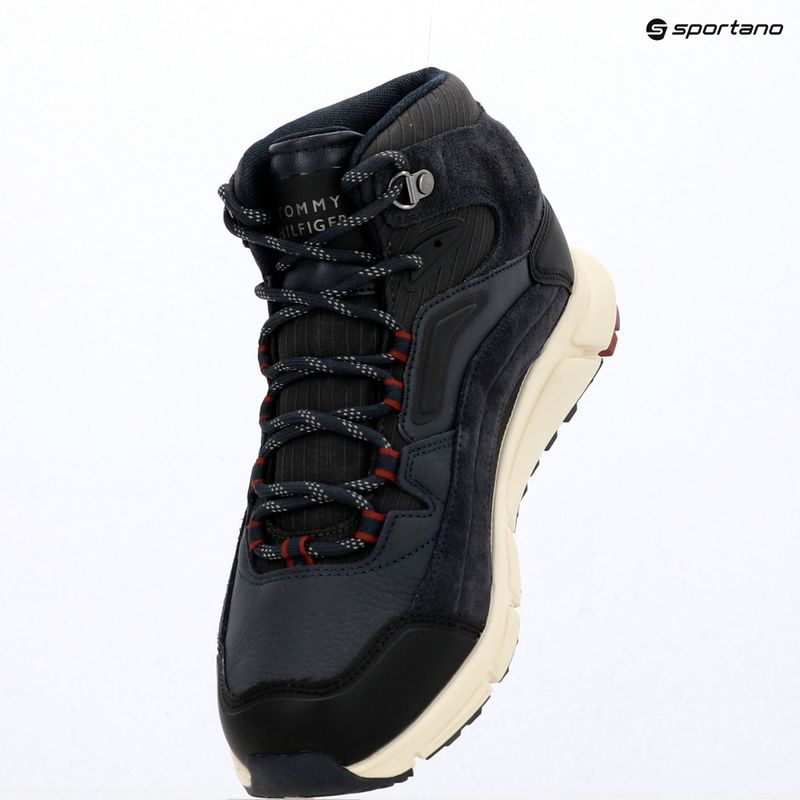 Férfi cipők Tommy Hilfiger Mix Chuk Waterproof navy blue 9
