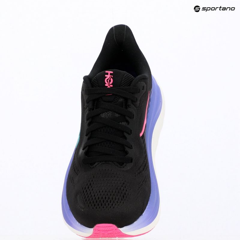 Női futócipők Hoka Clifton 11 black/neon nebula 15