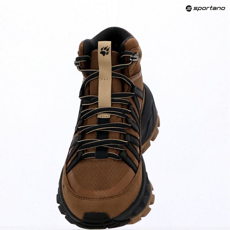 Női kirándulócipők Jack Wolfskin Wild Hike Texapore Mid fawn 18