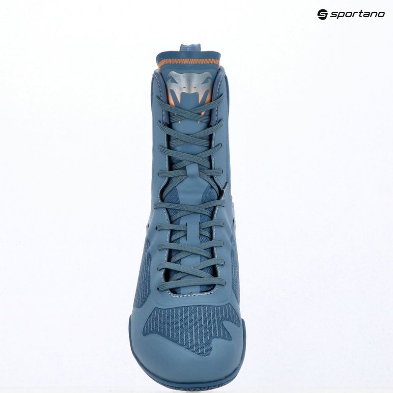 Boxcipő Venum Elite Neo Boxing steel blue/orange 14