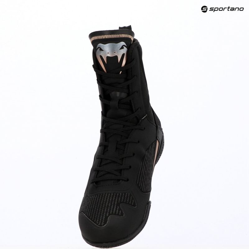 Boxcipő Venum Elite Neo Boxing black/gold 14