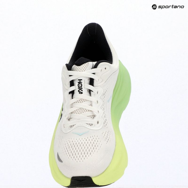 Női futócipők HOKA Bondi 9 white/tart apple 15