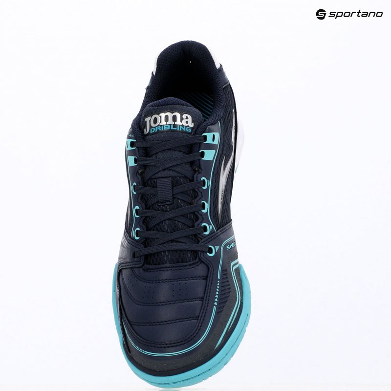 Férfi focicipők Joma Dribling Indoor navy blue 15