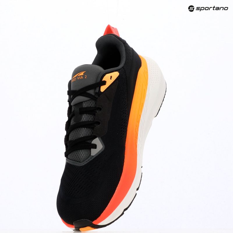 Férfi futócipők Altra FWD Via 2 black/orange pop/coral 13