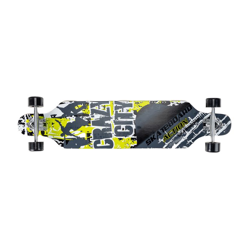 Longboard Mechanics Crossy 40x9 PW fekete 828