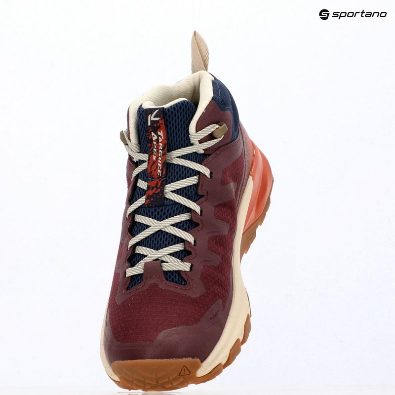 Női túracipők KEEN Targhee Apex Mid Wp fig/burnt brick 15