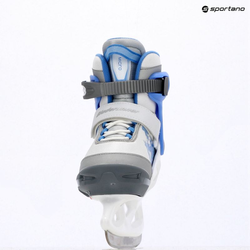 Gyerek jégkorcsolya Bladerunner Micro Ice G white/blue 11