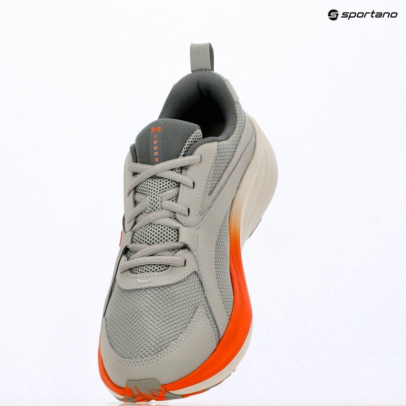 Férfi futócipők Under Armour Assert 11 titanium/summit white/outrageous orange 9