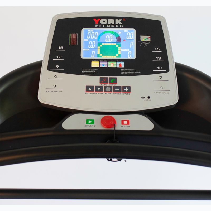 Elektromos futópad York Fitness T800 fekete 5