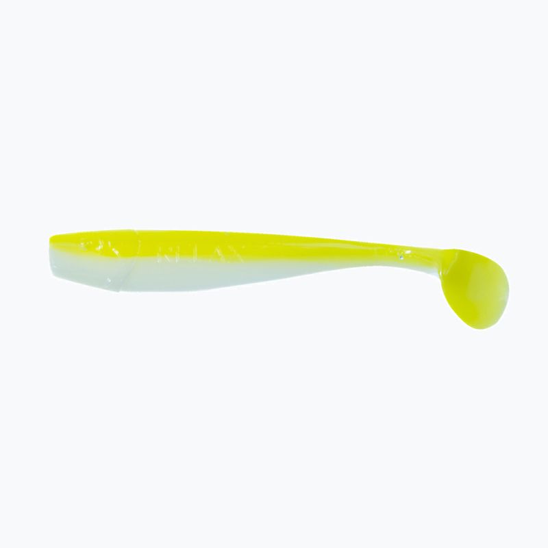 Gumi csali Relax Kingshad 5 Laminált 3 db. Sárga / Fehér KS5