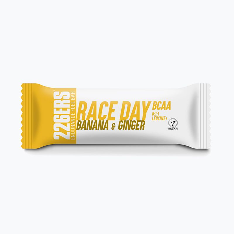 226ERS BCAAs Race Day energiaszelet 30 db. x 40 g banán/gyömbér 2