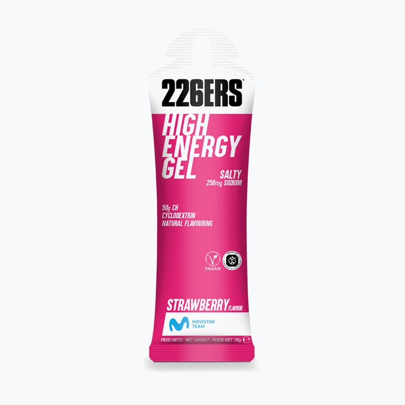 226ERS High Energy Sós energiagél készlet 24 db. x 76 g sós eper 2