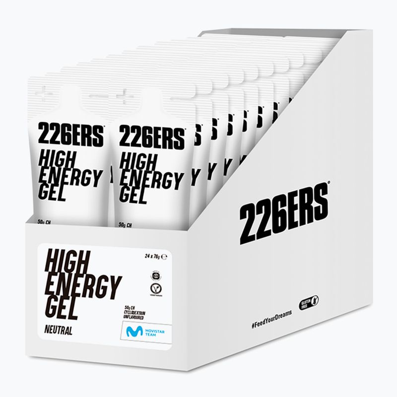 226ERS High Energy Gel készlet 24 db. x 76 g semleges