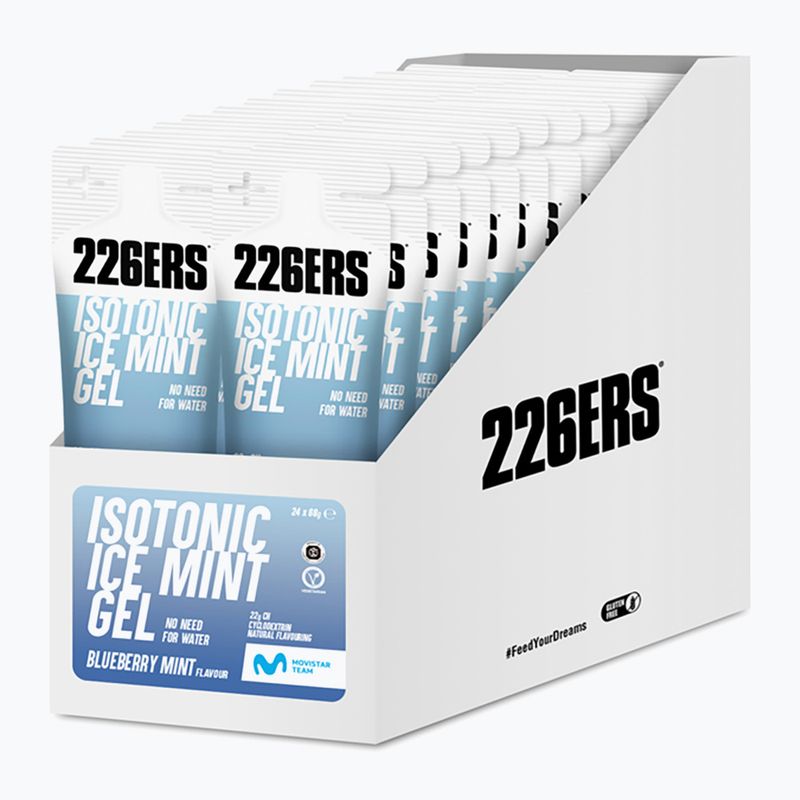 226ERS Izotóniás jég energiagél készlet 24 db. x 68 g áfonya/menta