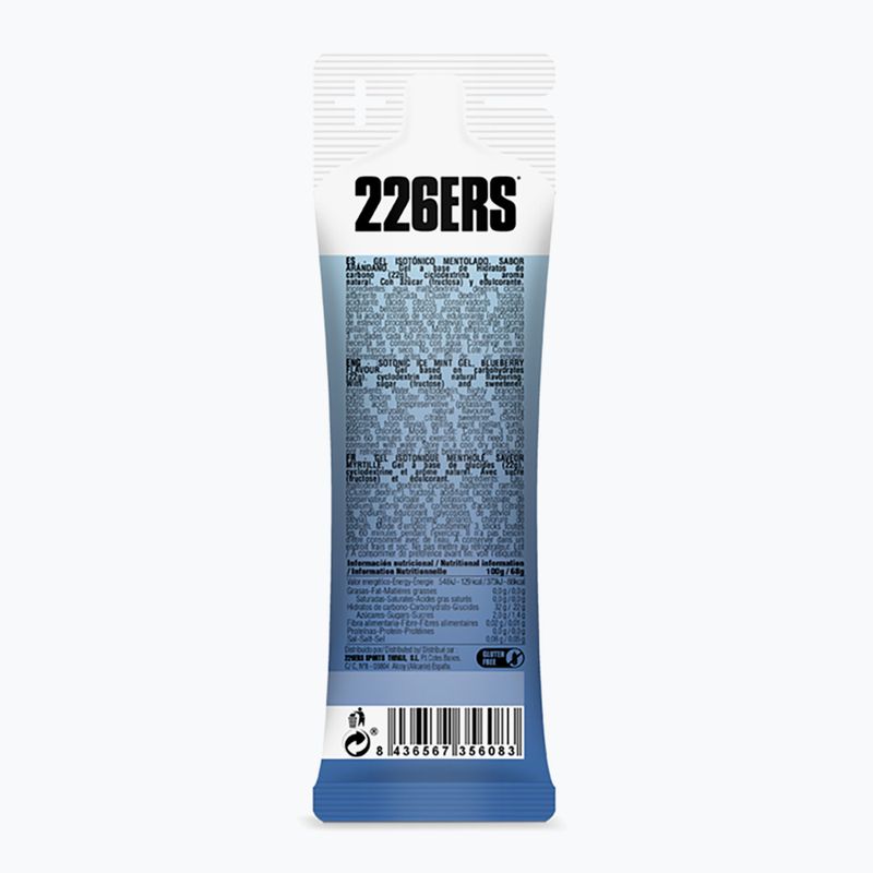 226ERS Izotóniás jég energiagél készlet 24 db. x 68 g áfonya/menta 3