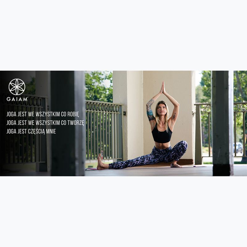 Gaiam jógaszőnyeg huzat Granite Storm granit vihar 6