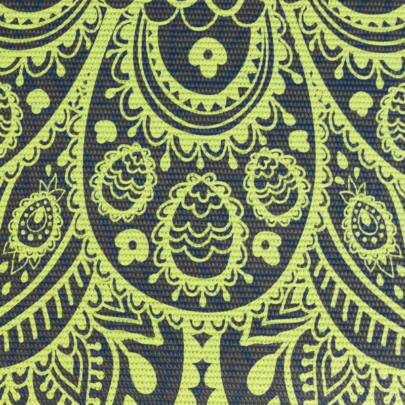 Jógaszőnyeg Gaiam Premium Sundial Layers 6 mm black/navy/yellow 6