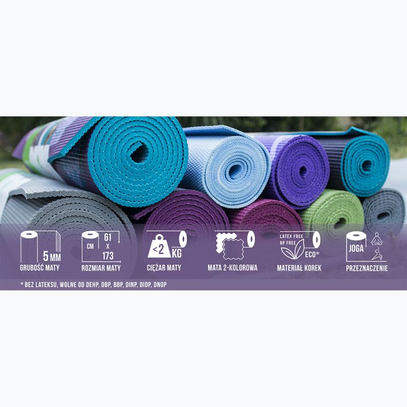 Gaiam Cork 5 mm-es jógaszőnyeg 9