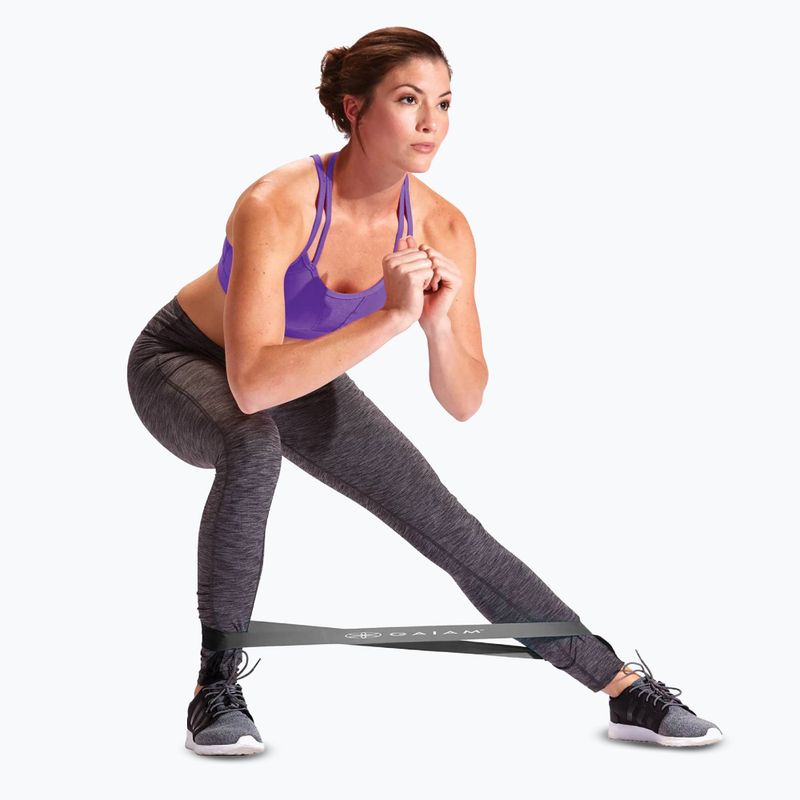 Edző gumiszalag készlet Zestaw Gaiam Restore Mini Band Kit 3 szt. green/blue/navy 2