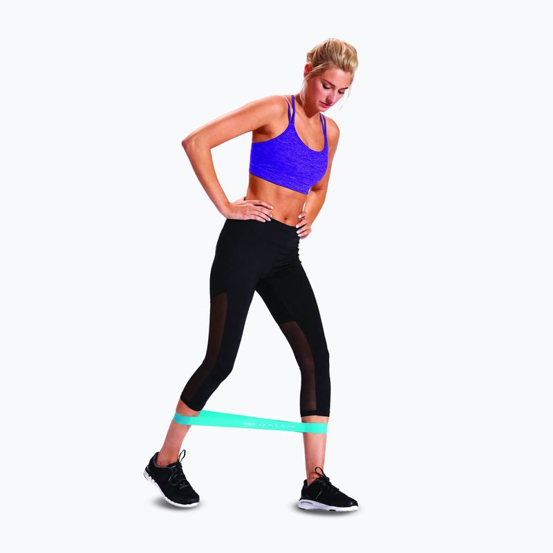 Edző gumiszalag készlet Zestaw Gaiam Restore Mini Band Kit 3 szt. green/blue/navy 3