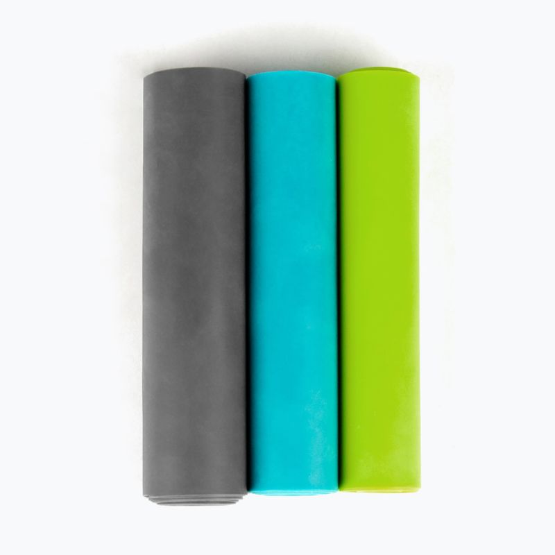Edző gumiszalag készlet Gaiam 63578 3 szt. black/blue/green 4