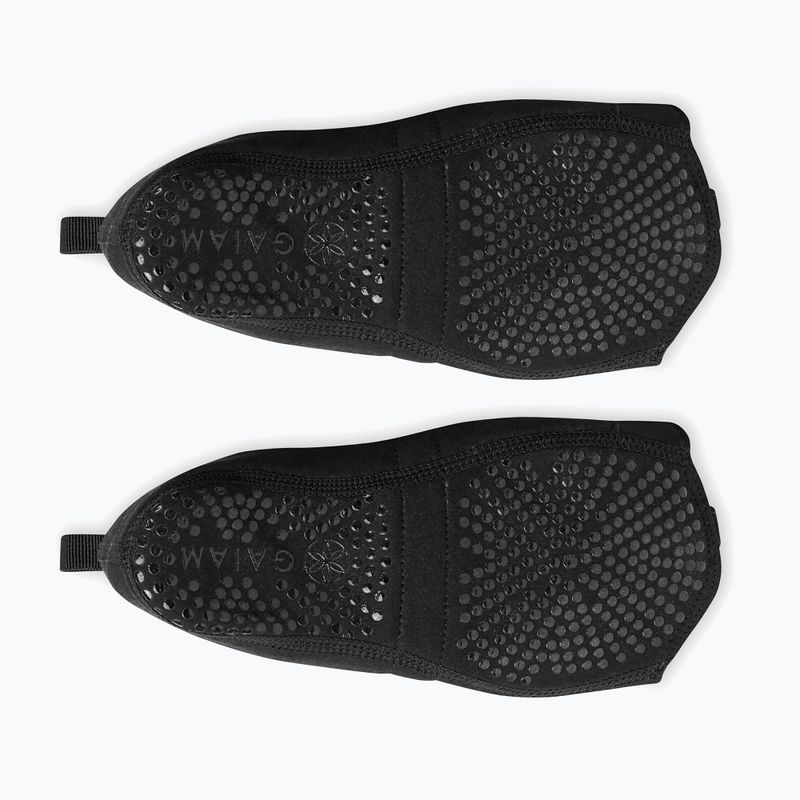 Zokni Gaiam Grippy Yoga Studio black/blue/green 3