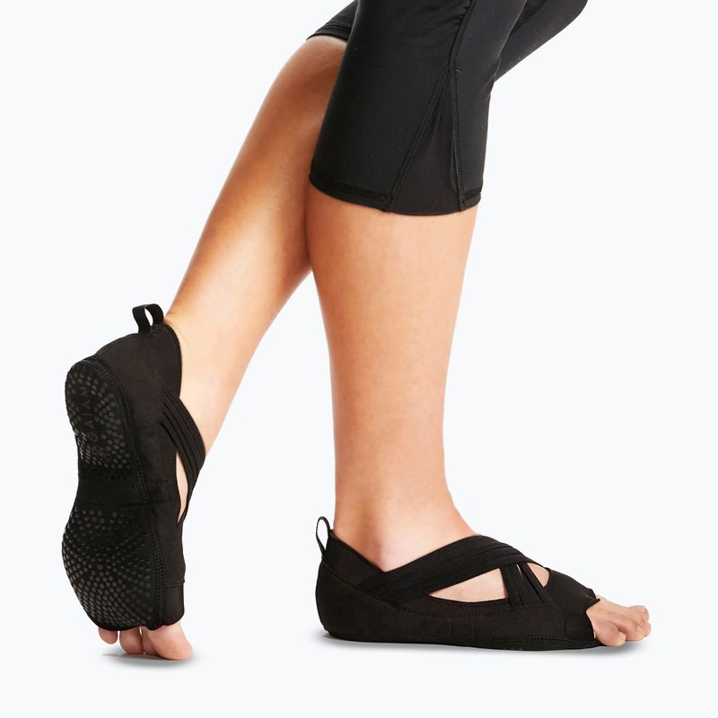 Zokni Gaiam Grippy Yoga Studio black/blue/green 6