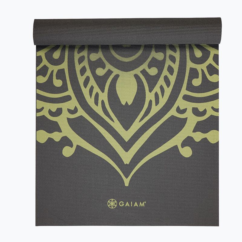 Jógaszőnyeg Gaiam Sundial Layers cool maccha 2