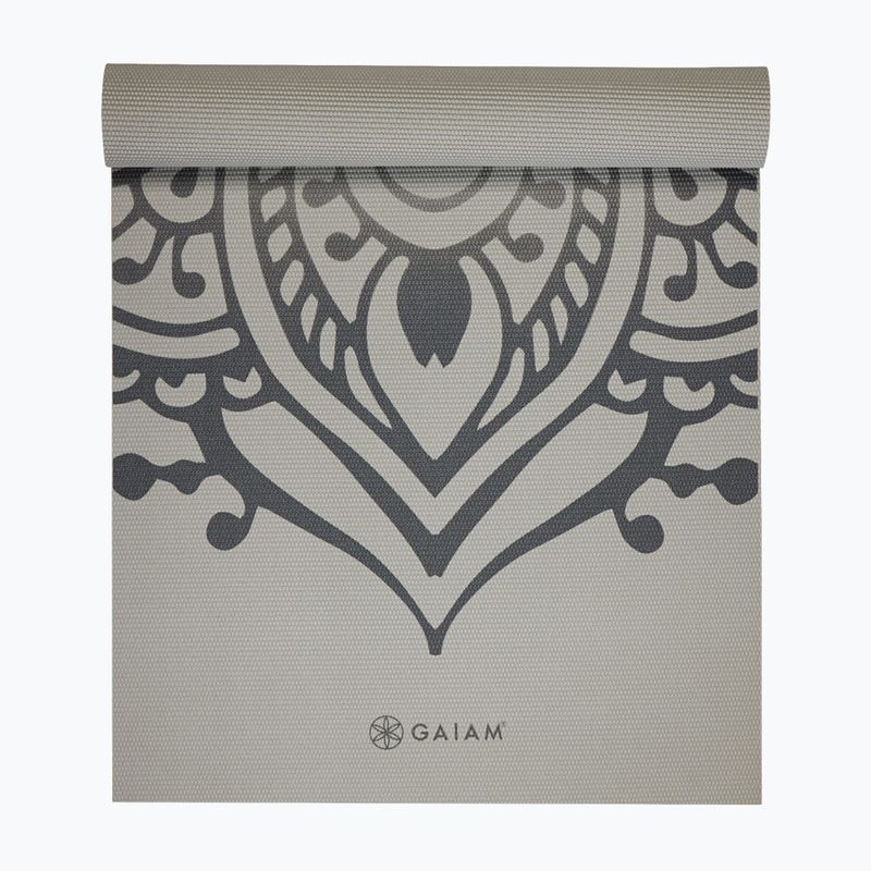 Jógaszőnyeg Gaiam Sundial Layers sustained grey 2