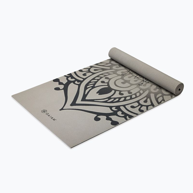 Jógaszőnyeg Gaiam Sundial Layers sustained grey 3