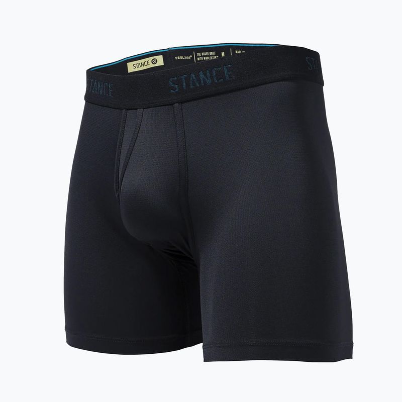 Férfi Stance Pure Staple St 6" boxeralsó fekete