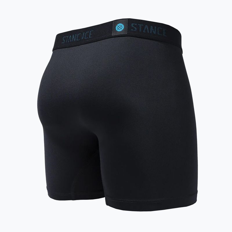 Férfi Stance Pure Staple St 6" boxeralsó fekete 2
