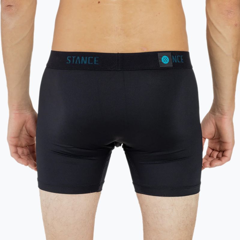 Férfi Stance Pure Staple St 6" boxeralsó fekete 5