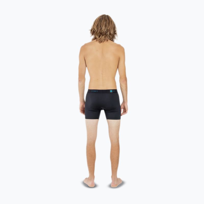 Férfi Stance Pure Staple St 6" boxeralsó fekete 6
