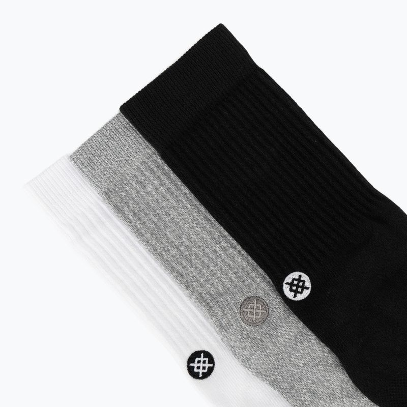 Zokni Stance Icon 3 pár multicolor 6