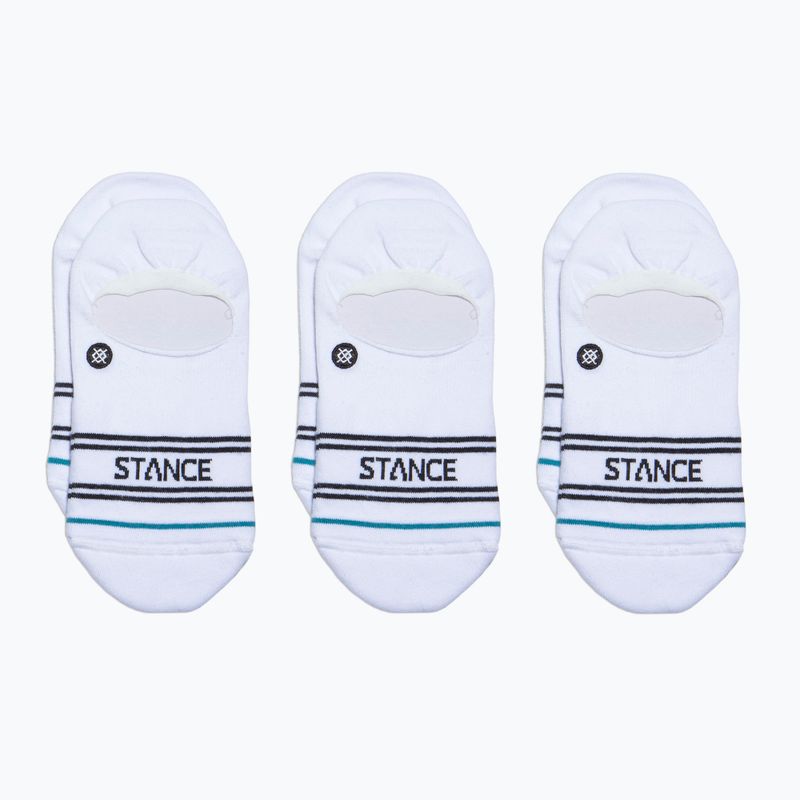Stance Basic No Show zokni 3 pár fehér