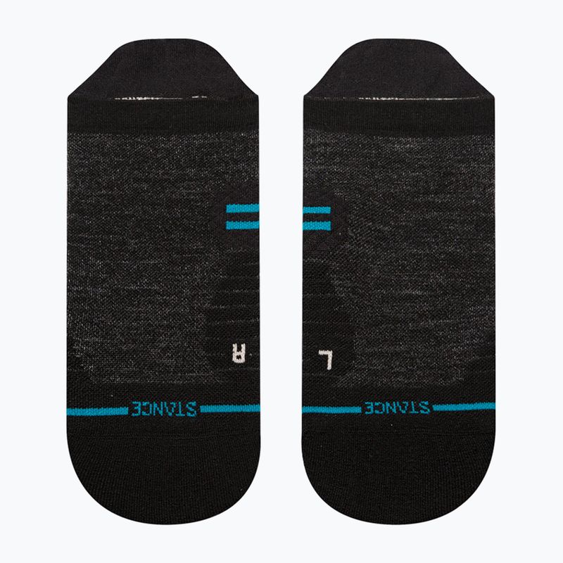 Stance Light Wool Tab fekete zokni 2