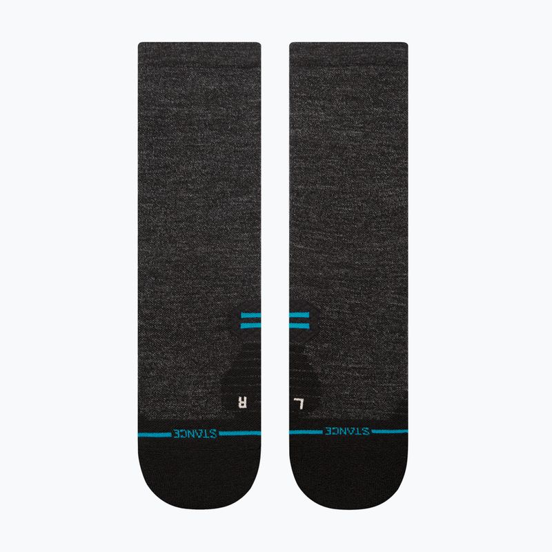 Stance Light Wool Crew futó zokni fekete 2