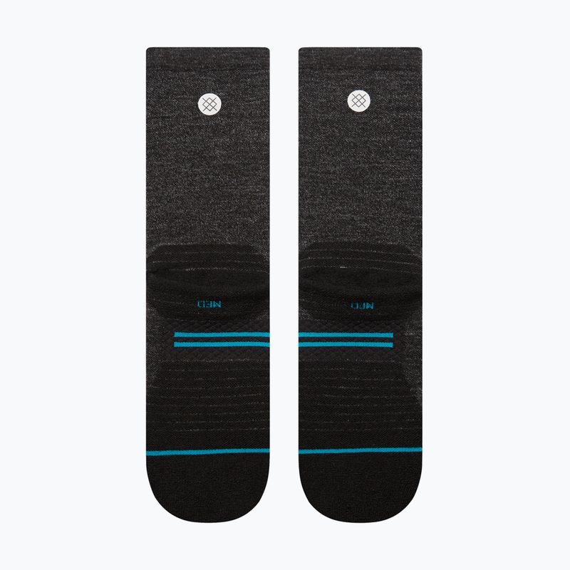 Stance Light Wool Crew futó zokni fekete 3