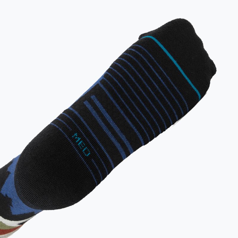 Stance Light Wool Crew futó zokni kobaltkék 3