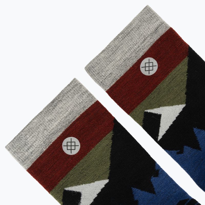 Stance Light Wool Crew futó zokni kobaltkék 4