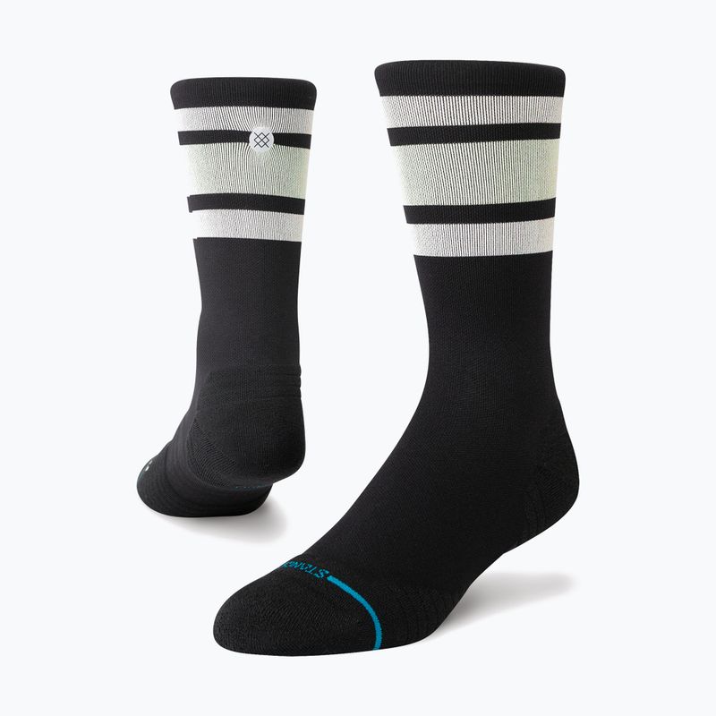 Stance Boyd Light Crew futó zokni fekete