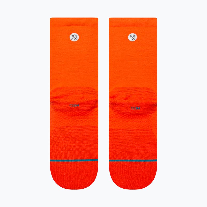 Stance Iconic Light Crew paradicsom futó zokni 3