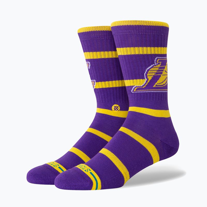 Stance Prep Los Angeles Lakers zokni lila